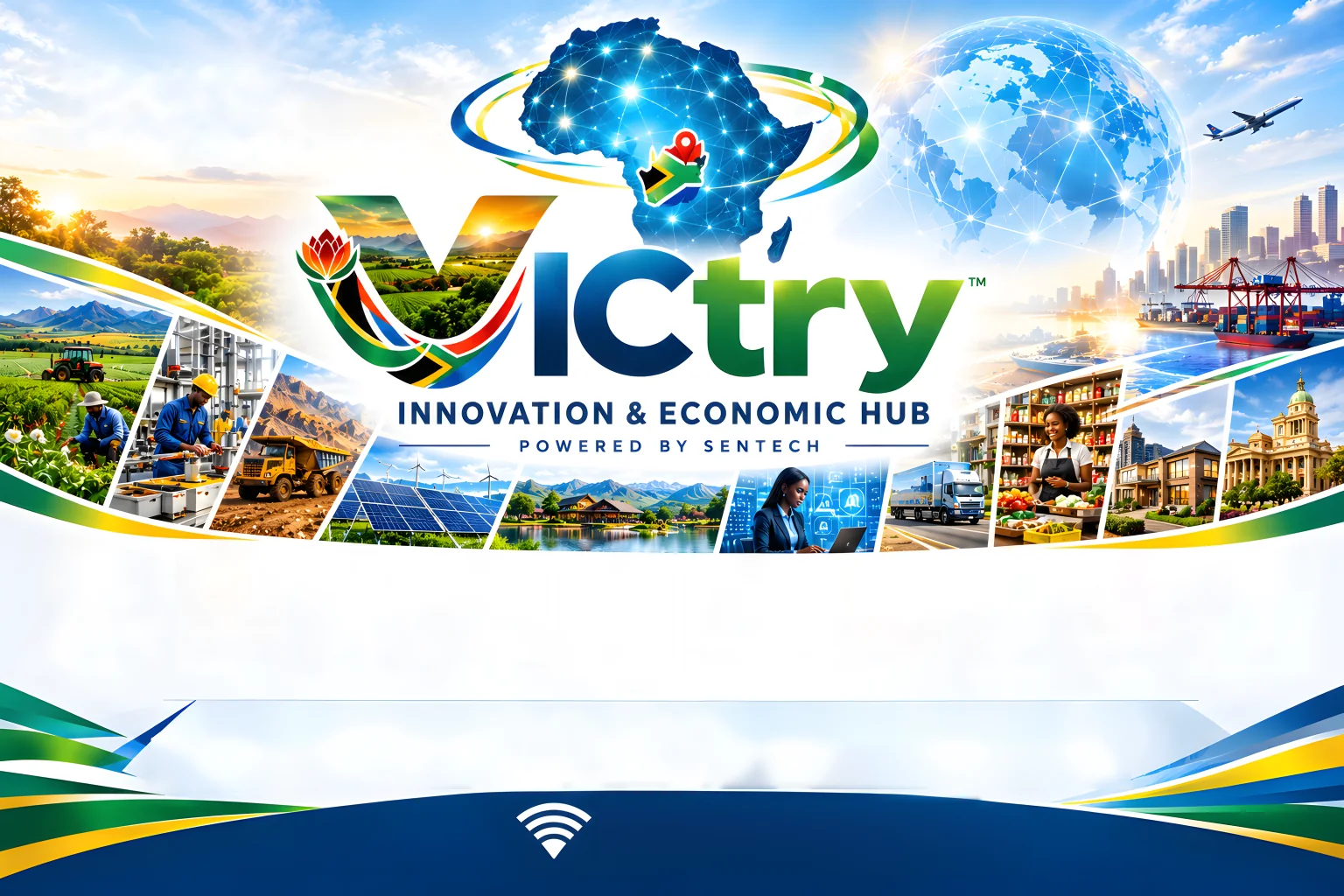 VICtry Innovation & Economic Hub, powered by SENTECH.